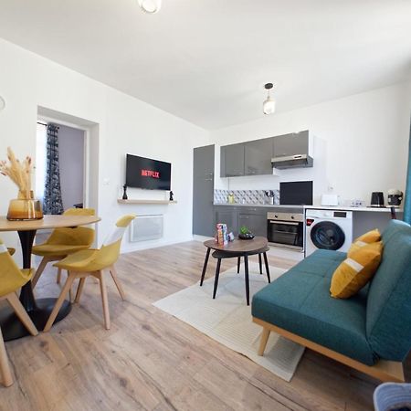 L'Azur - 3 Personnes - Bureau & Wifi Appartement Perpignan Buitenkant foto