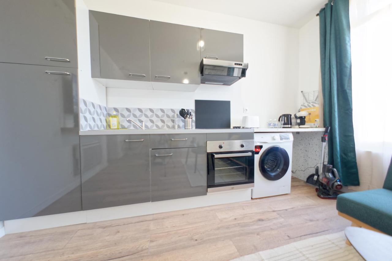 L'Azur - 3 Personnes - Bureau & Wifi Appartement Perpignan Buitenkant foto